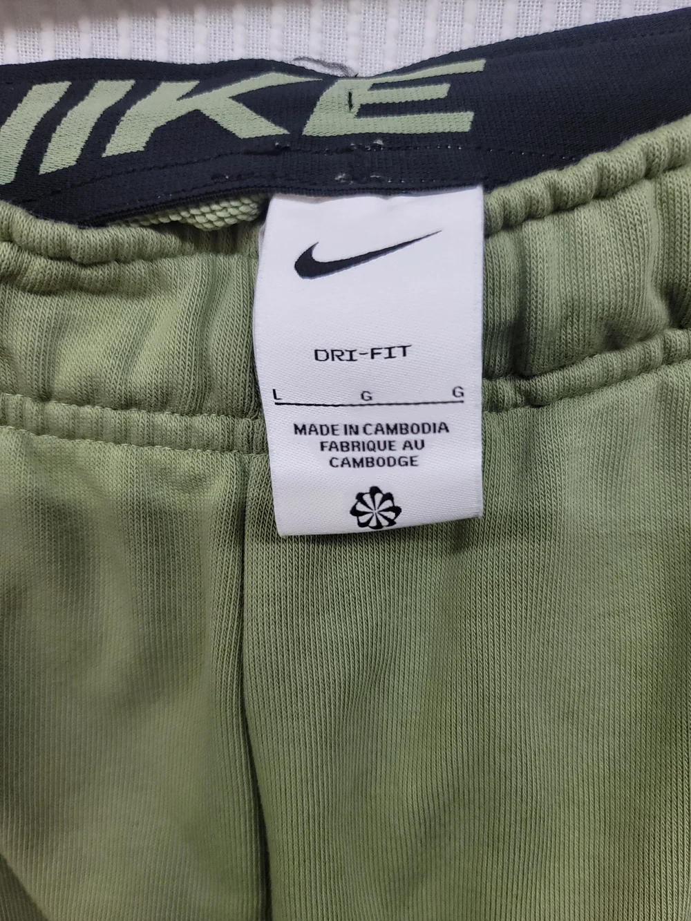 Nike Dri-FIT Olive Green Jogger Sweatpants
